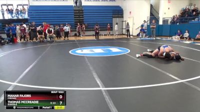 157 lbs Champ. Round 1 - Thomas McCreadie, Dubuque vs Manar Fajors, Chicago