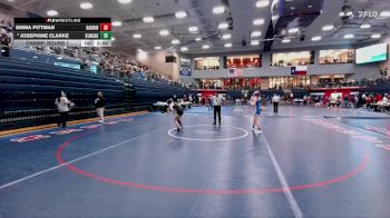 126 lbs Champ. Round 1 - Josephine Clarke, Klein Oak vs Emma Pittman, Conroe Oak Ridge