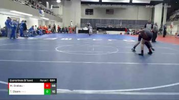 130 lbs Quarterfinals (8 Team) - Truman Olsem, Fulda/Murray County Central vs Madilyn Grabau, Pine Island