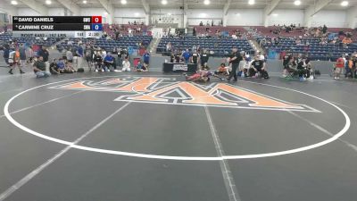 157 lbs Champ. Rd Of 16 - David Daniels, Granite Wrestling Club vs Carmine Cruz, Sunnyside Wrestling Academy