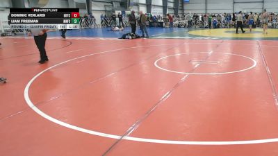 92 lbs Round 3 - 12:00pm Friday - Liam Freeman, Minnesota Funky Singlets vs Dominic Verlardi, Gotcha