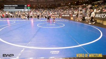 Consolation - Presleigh Brown, Bobcat Wrestling Club vs Axton Hughes, Arkansas City Takedown Club