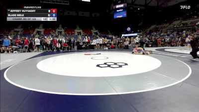 150 lbs Champ. Rd Of 128 - Jeffrey Huyvaert, IN vs Blase Mele, NJ