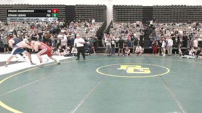 197-H lbs Round Of 16 - Frank Damminger, Paulsboro vs Ethan Leidig, Pro-ex Wrestling Club