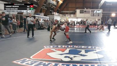 135 lbs Semifinal - Jeremy Negron, Yale Street Wrestling Club vs Evan Boulard, Smitty's Barn