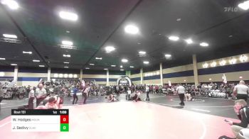 190 lbs Round Of 16 - Wesley Hodges, Mountain Man WC vs Josef Sedivy, Clackamas WC