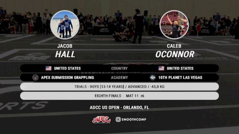 Jacob Hall vs Caleb OConnor 2025 ADCC Orlando Open/Youth Trials
