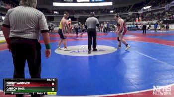 1A-4A 285 Champ. Round 1 - Carson Hall, Ranburne vs Brody Vandiver, Deshler