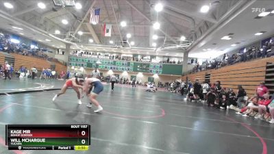 190 lbs Cons. Round 7 - Kage Mir, Bishop Gorman vs Will McHargue, Yucaipa