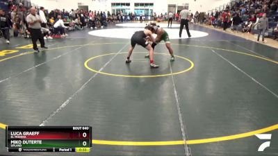 150 lbs Cons. Round 4 - Miko Duterte, Upland vs Luca Graeff, El Modena