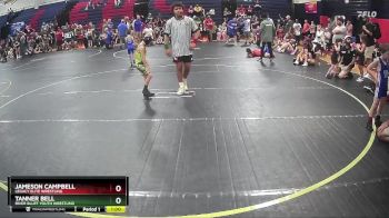 50 lbs 3rd Place Match - Jameson Campbell, Legacy Elite Wrestling vs Tanner Bell, River Bluff Youth Wrestling