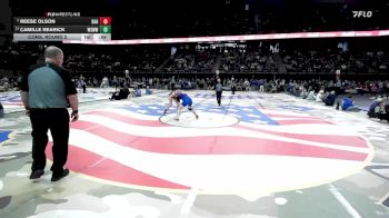 Cons. Round 2 - Reese Olson, Beresford/Alcester-Hudson vs Camille Rearick, Wessington Springs/Woonsocket/Wolsey-Wessington