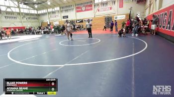 235 (237) Cons. Round 2 - Aiyanna Beane, American Canyon vs Blake Powers, Northgate