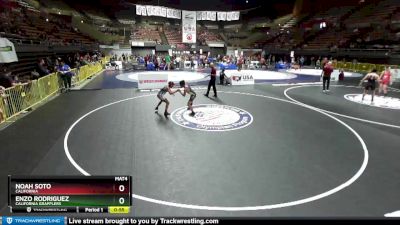 102 lbs Cons. Semi - Noah Soto, California vs Enzo Rodriguez, California Grapplers