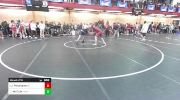 220 lbs Round Of 16 - Jeremy Rousseau, Whittier vs John McCole, Hollis Brookline