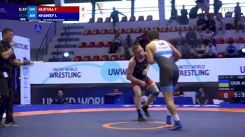 74 kg Qualif. - Tymur Hudyma, Ukraine vs Ismail Khaniev, Individual Neutral Athletes