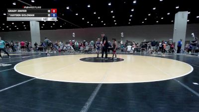 84 lbs Champ. Round 4 - Kenneth Bertron, TX vs Evan Allison, TX