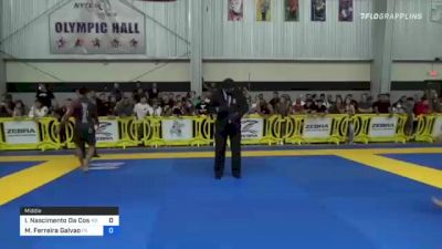 Igor Nascimento Da Costa vs Micael Ferreira Galvao 2021 Pan IBJJF Jiu-Jitsu No-Gi Championship
