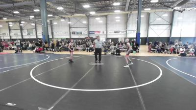 86 lbs Consolation - Jayden Amell, Team Aggression vs Kyler Alger, Crater Mat Club