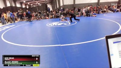 77 lbs Round 2 - Elijah Jensen, Mat Demon Wrestling Club vs Ace Mead, Oregon