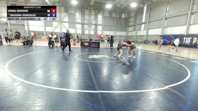 U23 Women - 53 lbs Cons. Round 5 - Jenna Beddow, WA vs Brianna Gonzalez, CA