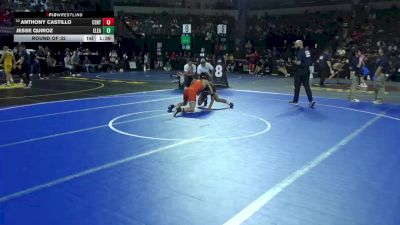 120 lbs Round Of 32 - Anthony Castillo, Central (CS) vs Jesse Quiroz, Eleanor Roosevelt (SS)