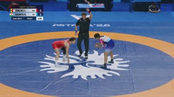 65 kg 1/8 Final - Irina Ringaci, Moldova vs Rajnita Rajnita, India