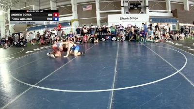 175 lbs Cons. Semis - Andrew Corea, Nevada vs Joel Williams, Wyoming