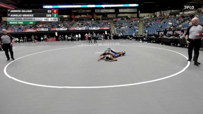 133 lbs Cons. Round 2 - Aurelio Mendez, Cornerstone vs Jarrod Gilliam, Briar Cliff