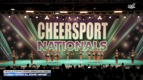 Florida Top Dog All Stars - Riptide [2026 L3 Junior - Flex - Small - A Day 1] 2026 CHEERSPORT National All Star Cheerleading Championship
