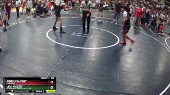 108 lbs Quarterfinal - Aiden Calvert, Franklin vs Levi Mazzei, Elite Force Wrestling Club