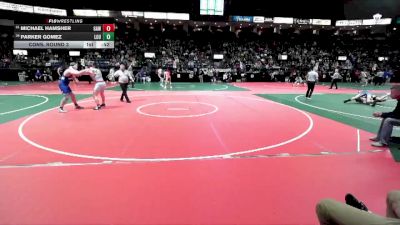 209 lbs Cons. Round 3 - Michael Hamsher, GAW1 vs Parker Gomez, LOU1