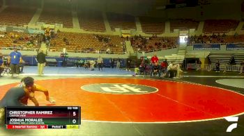 D2-106 lbs Champ. Round 1 - Joshua Morales, Flowing Wells High School vs Christopher Ramirez, Canyon View