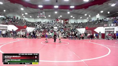 79-82 lbs Round 2 - Aydin McCallum, Avon vs Atticus Bradley, Muncie WC