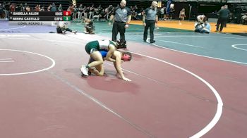 6A 105 lbs Cons. Round 2 - Minha Castillo, League City Clear Falls vs Isabella Allen, Conroe Grand Oaks