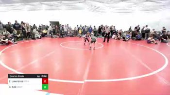 56 lbs Quarterfinal - Zachary Lawrence, Stewartstown vs Chase Kell, Newport