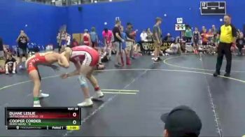 125 lbs Round 1 (4 Team) - Duane Leslie, Untouchables Purple vs Cooper Corder, Death Squad