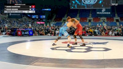 144 lbs Champ. Rd Of 16 - Derek Barrows, CO vs Eddie Kessen, OH