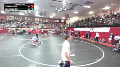 120 lbs Cons. Round 2 - Kallen Blakely, La Grande vs Jaxon Hansen, Madison