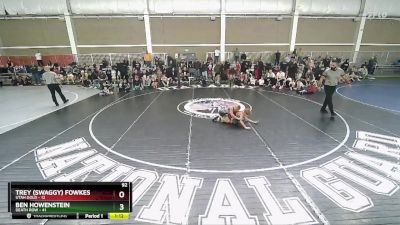 92 lbs Round 1 (4 Team) - BEN HOWENSTEIN, Death Row vs Trey (Swaggy) Fowkes, Utah Gold