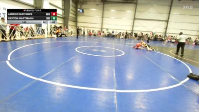 140 lbs Round 3 (12:30pm Saturday) - Dayton Hartmann, Crass Trained vs Landon Mathews, Nebraska Elite