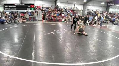 145-153 lbs Round 2 - Kael Ramirez, Gering vs Grant Glaser, Fort Collins