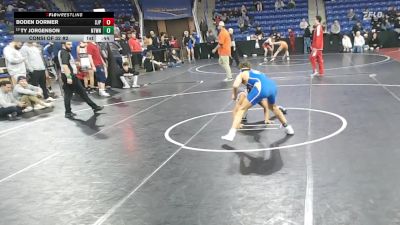138 lbs Consi Of 32 #2 - Boden Dormer, Saint John's Prep vs Ty Jorgenson, Newtown