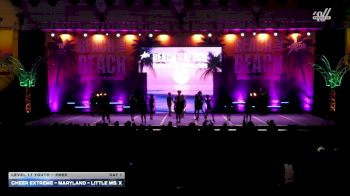 Cheer Extreme - Maryland - Little Ms. X [2026 L1.1 Youth - PREP Day 1] 2026 ACDA Reach the Beach Grand Nationals DI/Worlds
