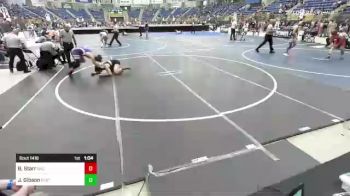 144 lbs Round Of 16 - Brayden Starr, Bad Boys WC vs Jakob Gibson, 806Takedown Wrestling