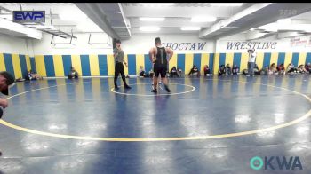 Semifinal - Blake Miles, Cushing Tigers vs Aaron Braddick, Midwest City Bombers Youth Wrestling Club