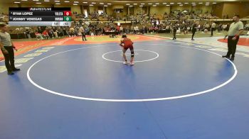 120 lbs Cons. Round 2 - Johnny Venegas, El Paso Riverside vs Ryan Lopez, El Paso Ysleta
