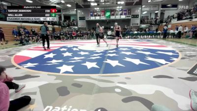 126 lbs Placement Matches (8 Team) - Tarver Zebroski, Sturgis Brown vs Will Allen, Aberdeen Central