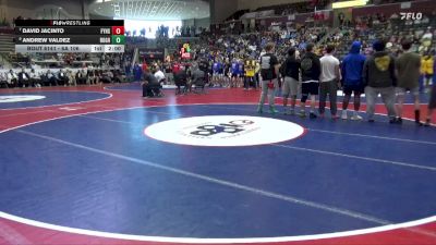 6A 106 lbs 3rd Place Match - David Jacinto, Fayetteville High School vs Andrew Valdez, Rogers High School