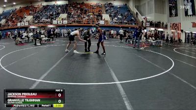 132 lbs Quarterfinal - Jackson Prioleau, DeMatha Catholic vs Granville Tilghman, Gilman School
